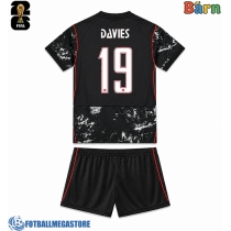Fotballdrakt Barn Canada Alphonso Davies #19 Bortedraktsett VM 2026 Kortermet (+ Korte bukser)